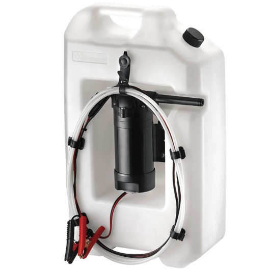 Kit de vidange 12V Easterner | Pompe à huile électrique avec réservoir 13,5 L pour bateau