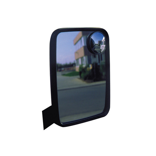 Glace d'angle mort à coller pour camping-car, fourgon | miroir, loupe, lentille sécurité caravane