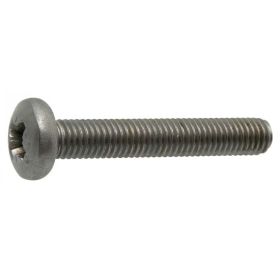 Vis métaux de 8 mm Marinox en inox A4 avec son écrou HU | Tête Cylindrique et Empreinte Pozidrive