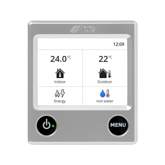 Panneau de commande - chaudière 3030/3030 Plus - gris