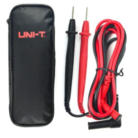 UNI-T Pince ampèremétrique DC/AC | UT203+ vu de face écran LCD en fonction
