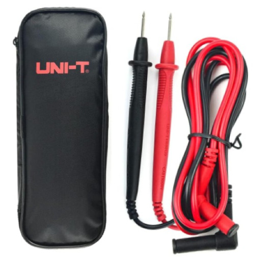 UNI-T Pince ampèremétrique DC/AC | UT203+ vu accessoires inclus, housse et câbles