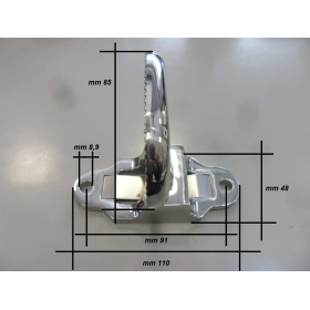 Marche de bain et de descente pliable Osculati | Echelle de bain | accastillage bateau confort et sécurité