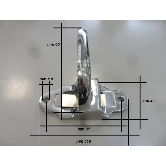 Marche de bain et de descente pliable Osculati | Echelle de bain | accastillage bateau confort et sécurité | dimensions