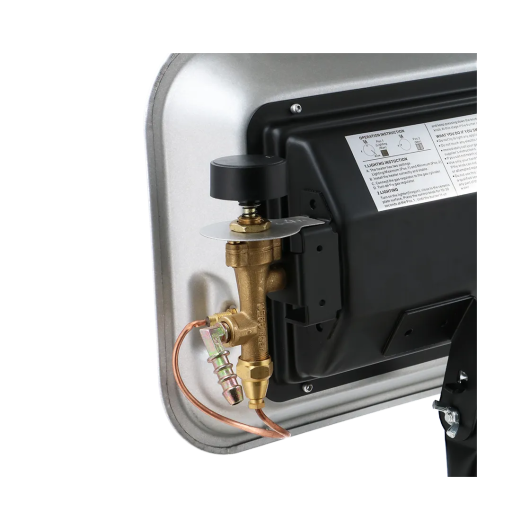 Chauffage pour auvent ou terrasse MES-100 30 mBar Mestic | Radiateur d'appoint pour camping | Alimentation