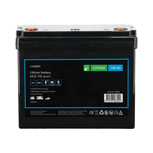 MESTIC MLB-100 smart lithium | 100 Ah - 1280 Wh