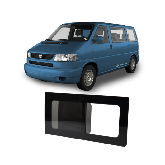 Baie latérale VW T4 - aménagement du fourgon - teintée