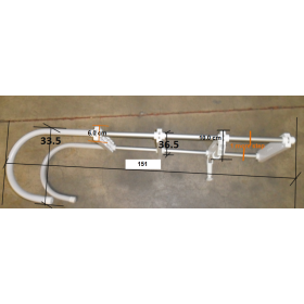 Echelle de coupée Eco 3 à 5 marches Osculati | échelle de bain | accastillage nautique sécurité