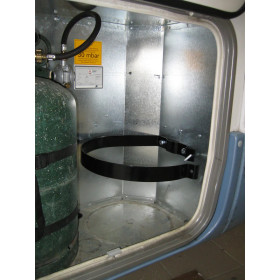 Sangle inox - fixation des bouteilles de gaz en camping-car - kit