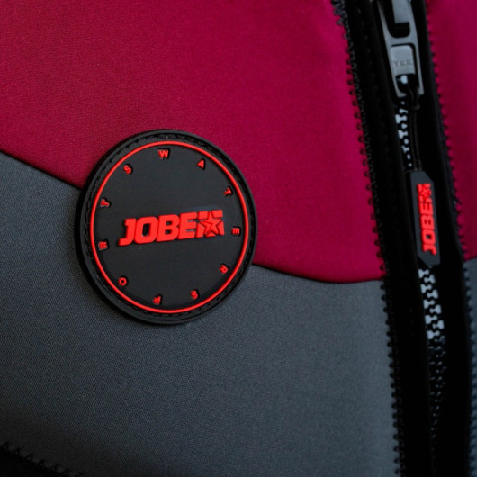Gilet de flottaison rouge en néoprène - équipement de sécurité pour les sports nautiques - qualité