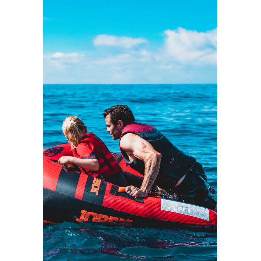 Gilet de flottaison rouge en néoprène - équipement de sécurité pour les sports nautiques - mer