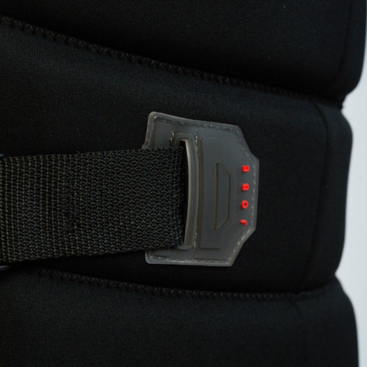 Gilet de flottaison noir Unify - équipement de sécurité pour les sports nautiques - boucle