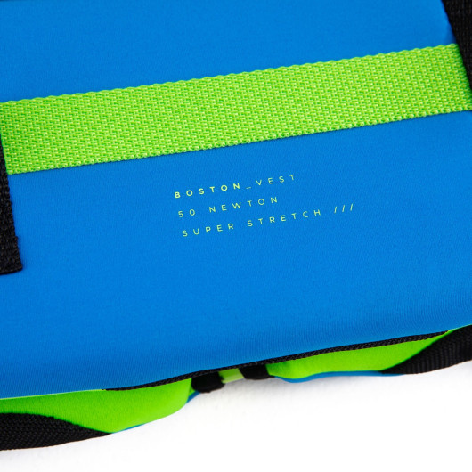 Gilet de sauvetage bleu junior - équipement de sécurité pour les sports nautiques - confortable
