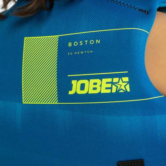 Gilet de sauvetage bleu junior - équipement de sécurité pour les sports nautiques - 50N