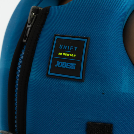 Gilet de sauvetage bleu junior - équipement de sécurité pour les sports nautiques - confort