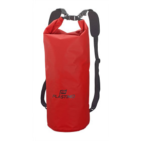 Drybag rouge 47 L - sac étanche pour sorties en mer et activités nautiques - fermé
