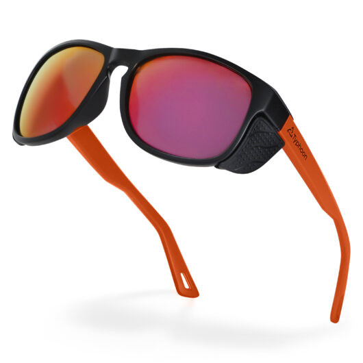 Lunettes de soleil sport Typhoon - protection UV 400 pour les activités nautiques - haut