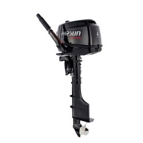 Moteur hors-bord 4T Parsun F4 BMS ou F4 BML | Moteur thermique arbre court ou long | Côté barre franche
