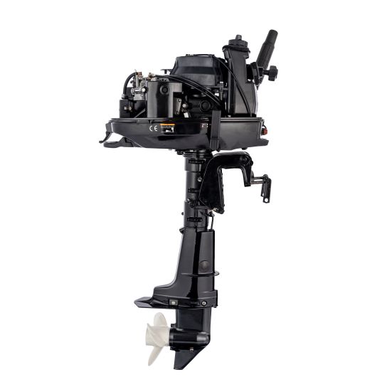 Moteur hors-bord 4T Parsun F6 ABMS ou F6 ABML | Moteur thermique arbre court ou long | Capot ouvert