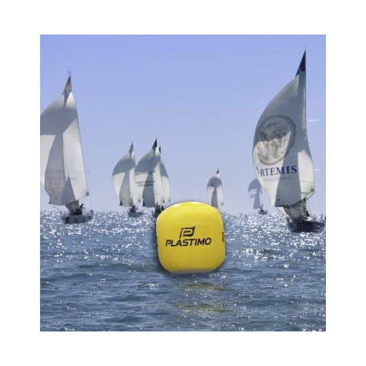 Bouée de régate gonflable ø 1,5 x 1,6 m - signalisation en mer pour bateau - course