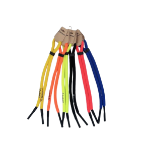 Cordons de lunettes flottants - finition latex pour pratiquants de sports nautiques - orange