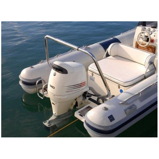 Roll-bar RTC48 MATC en inox |Roll-bar, T-top, anneau de traction & arceau équipement semi-rigide | idéal semi rigide