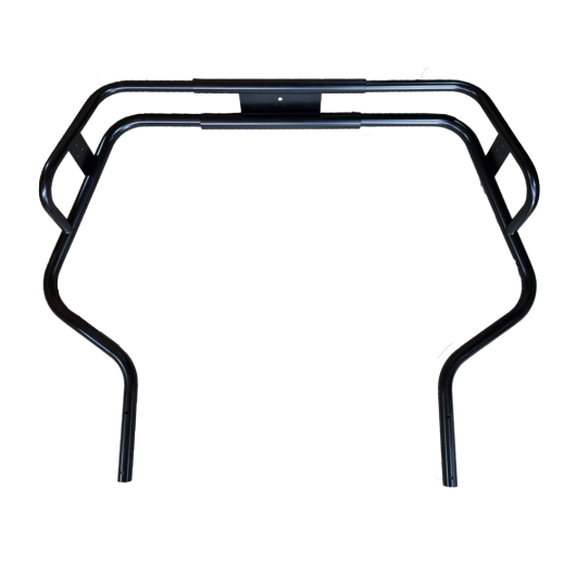 Roll-bar RTA 48 Noir MATC en inox thermolaqué | Roll-bar pour semi-rigide double arceau