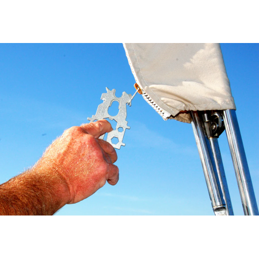Clé de nable multifonctions - outil marin polyvalent pour les manœuvres à bord - fermeture