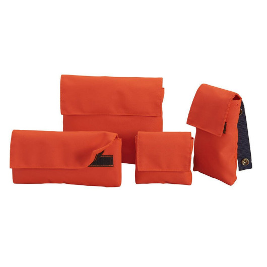 Poche pour gilet Typhon Navy - solution pratique pour ranger vos équipements en mer - orange
