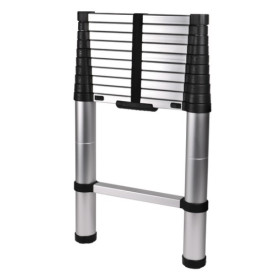 Échelle télescopique CARBEST 3,2 m | Accès sécurisé au toit de votre van, camping-car ou bateau