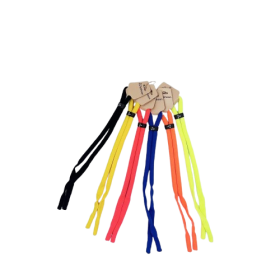 Cordons de lunettes flottants - accessoire pour pratiquants de sports nautiques - jaune