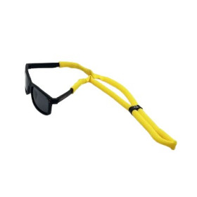 Cordons de lunettes flottants - accessoire pour pratiquants de sports nautiques - jaune