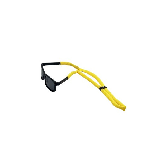 Cordons de lunettes flottants - accessoire pour pratiquants de sports nautiques - jaune