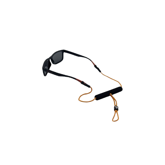 Cordons de lunettes flottants - double fixation latex et flotteurs - sports nautiques