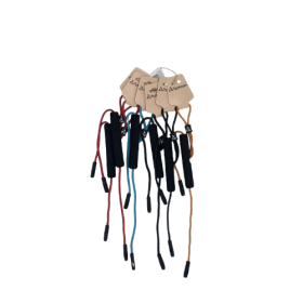 Cordons de lunettes flottants - double fixation latex et flotteurs - sports nautiques