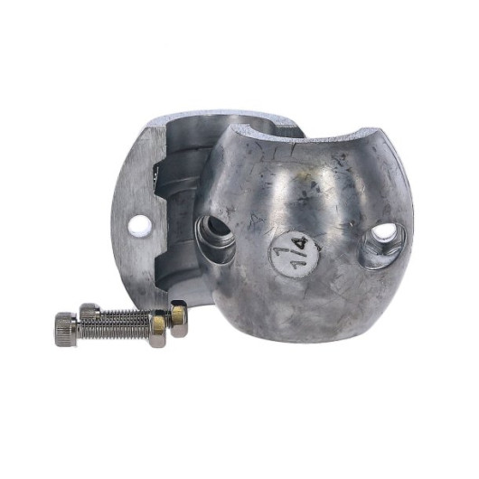Anode Crosseven en zinc de 19 à 65 mm | Anode ligne d'arbre & gouvernail | 1" 1/4