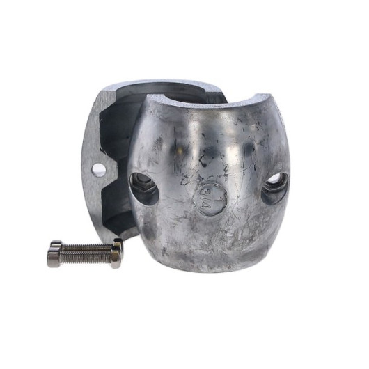 Anode Crosseven en zinc de 19 à 65 mm | Anode ligne d'arbre & gouvernail | 1" 3/4