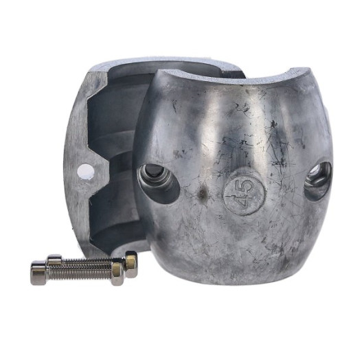 Anode Crosseven en zinc de 19 à 65 mm | Anode ligne d'arbre & gouvernail | 45 mm
