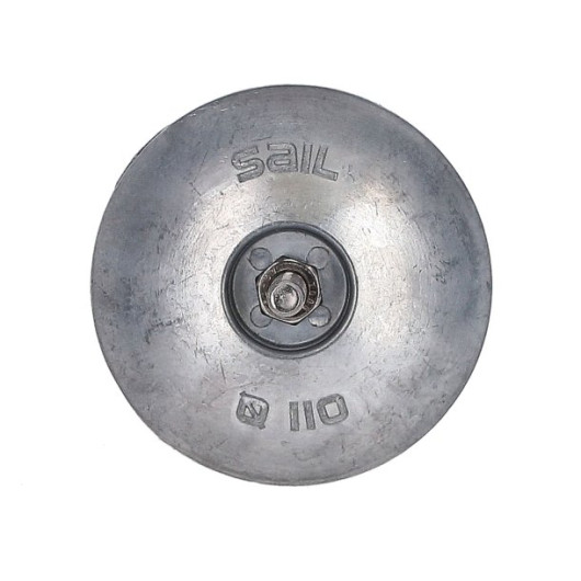 Anode rosace Crosseven en zinc | Anode ligne d'arbre & gouvernail pour bateau & voilier | 110 mm