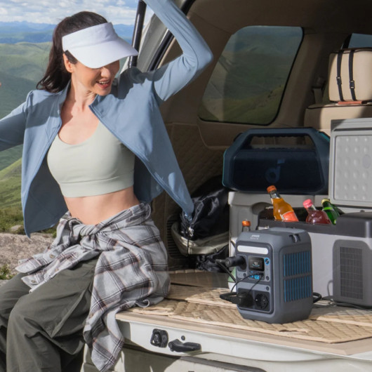 ANKER Solix C300 AC mise en situation arriere voiture
