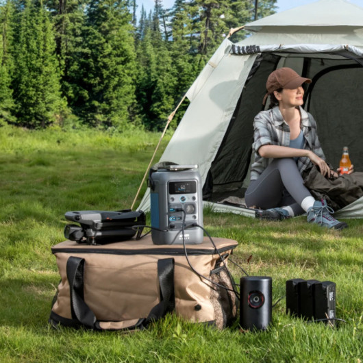 ANKER Solix C300 DC mise en situation camping