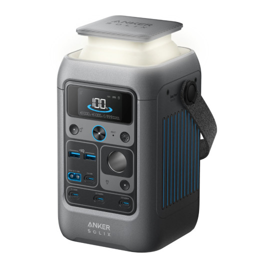 ANKER Solix C300 DC lampe déployée