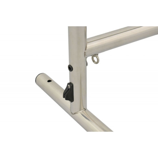 Rack à bouteilles simple RB - structure en inox pour bouteilles de plongée - fixation