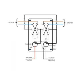 Tableau de contrôle de flaps OSCULATI - tableau étanche pour flaps de bateau & vedette