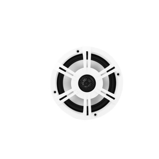 Paire de haut-parleurs Bluetooth 80 W - équipement sonore pour coque open, semi-rigide et voilier - blanc