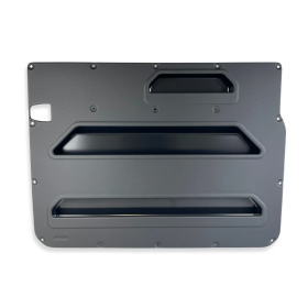 Rangement  Kiravans pour porte coulissante de van VW T5 T6 T6.1 | stockage fourgon | porte coulissante passager - finition noire