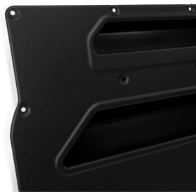 Rangement  Kiravans pour porte coulissante de van VW T5 T6 T6.1 | stockage fourgon | porte coulissante passager - finition noire