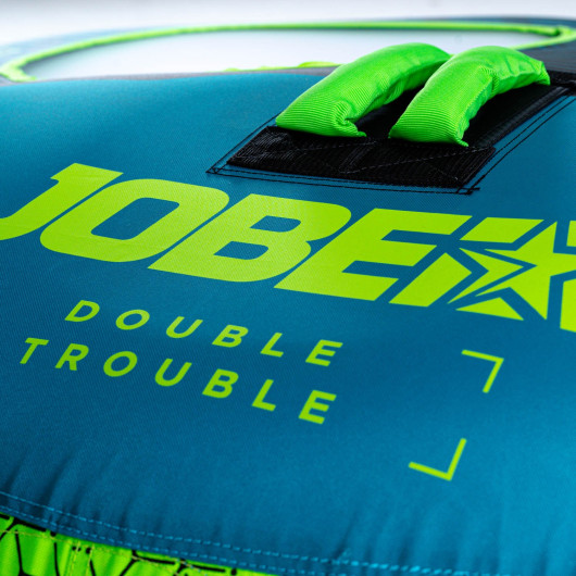 Double Trouble 2P Jobe - bouée tractée 2 personnes pour bateau à moteur - qualité