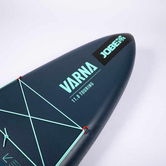 Pack Paddle Aero Varna 11" - planche de SUP 315 litres pour les sorties en mer, lac et rivière - nose