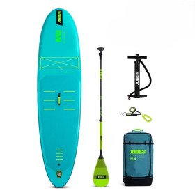 Pack Paddle Aero Nera 10.6" - planche de SUP 310 litres pour les sorties en mer, lac et rivière - contenu
